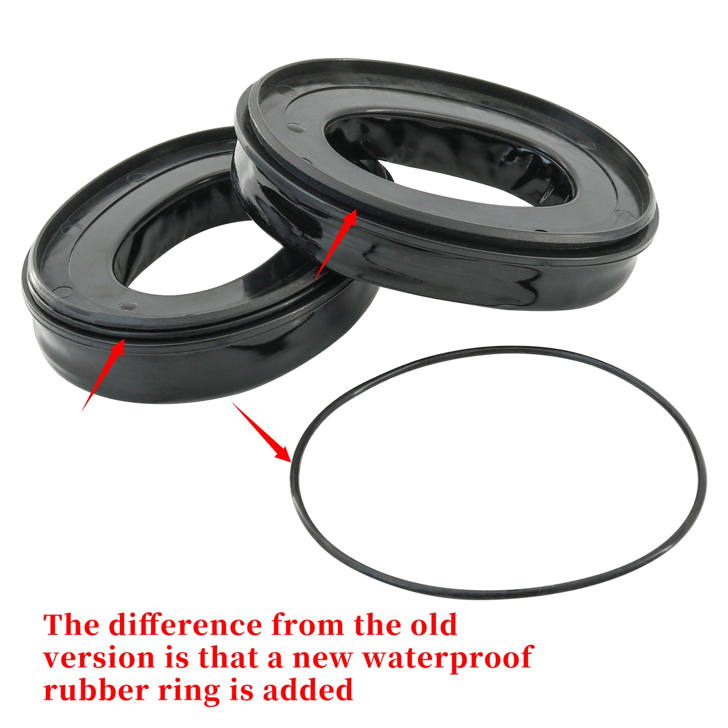 TAC-SKY Gel Ear Pads Upgrade ver. for MSA SORDIN/TCI Liberator Series Tactical Headsets,Replacement Ear Cups,Ear Cushion