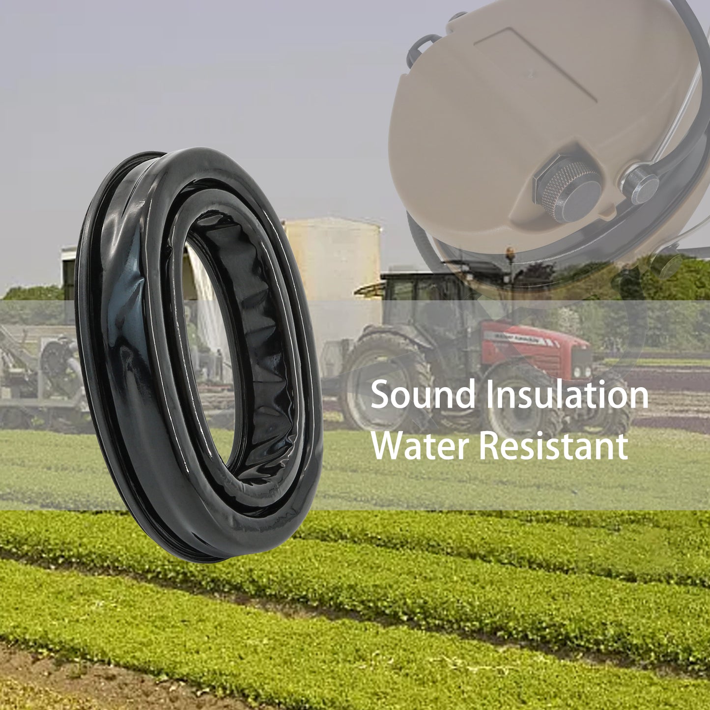 TAC-SKY Gel Ear Pads Upgrade ver. for MSA SORDIN/TCI Liberator Series Tactical Headsets,Replacement Ear Cups,Ear Cushion