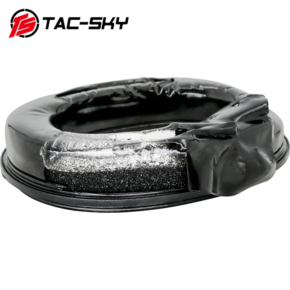 TS TAC-SKY Gel Ear Pads Earmuffs Compatible with Howard Tactical Earphones