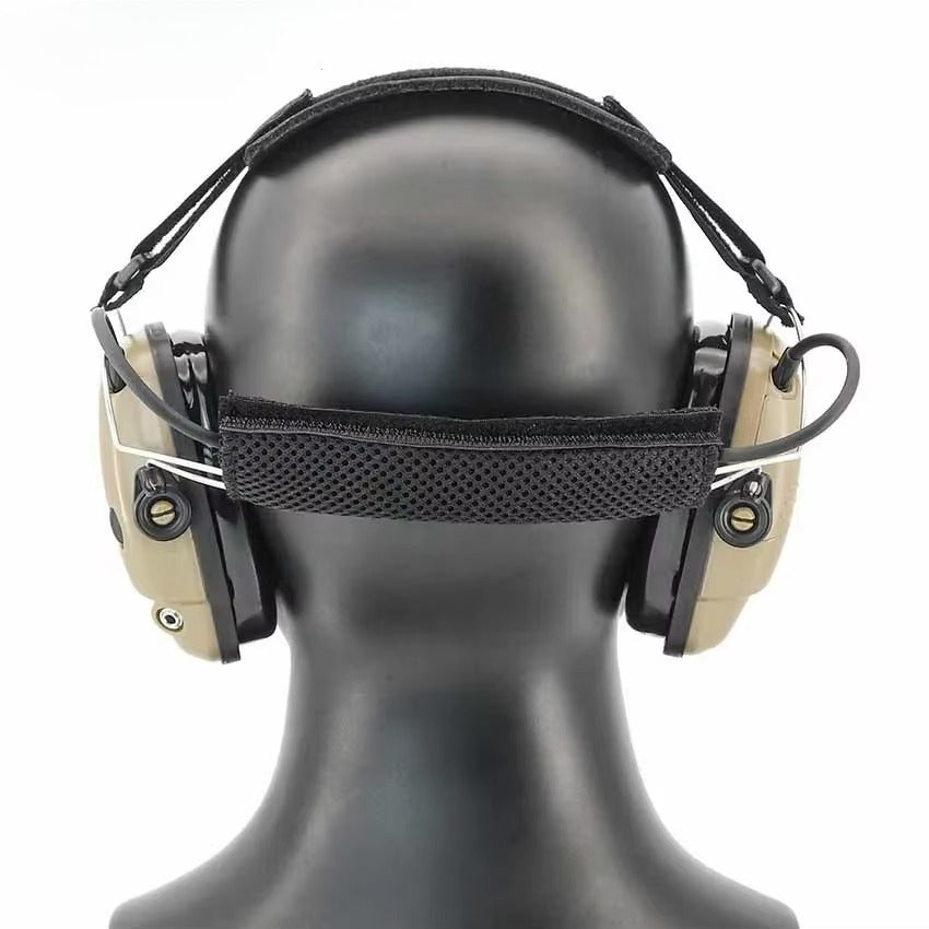 TAC-SKY Tactics Behind-the-neck Headband Headphones with Gel Ear Cushionsfor Outdoor Shooting