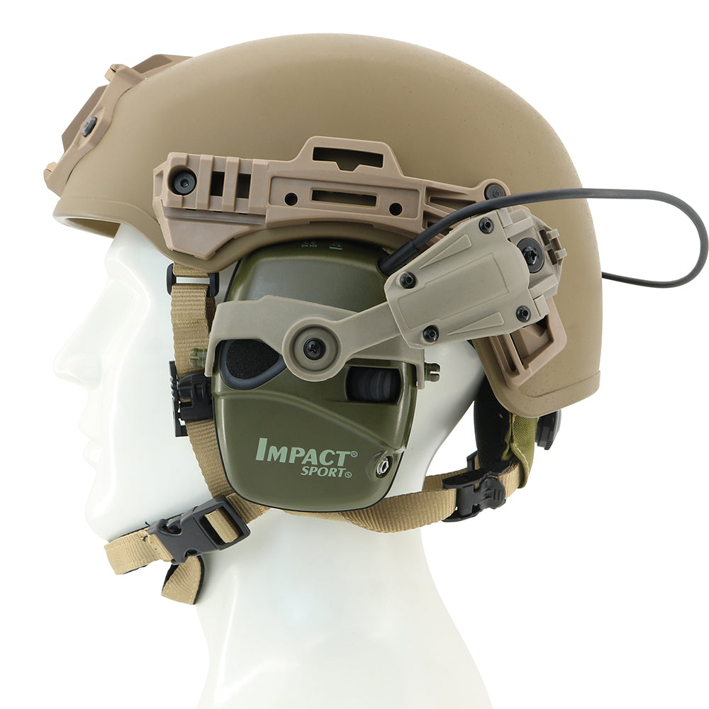 TAC-SKY Tactical Helmet Adapter for Wendy Helmet Rails Compatible with Howard Leight Impact Sports Earmuffs