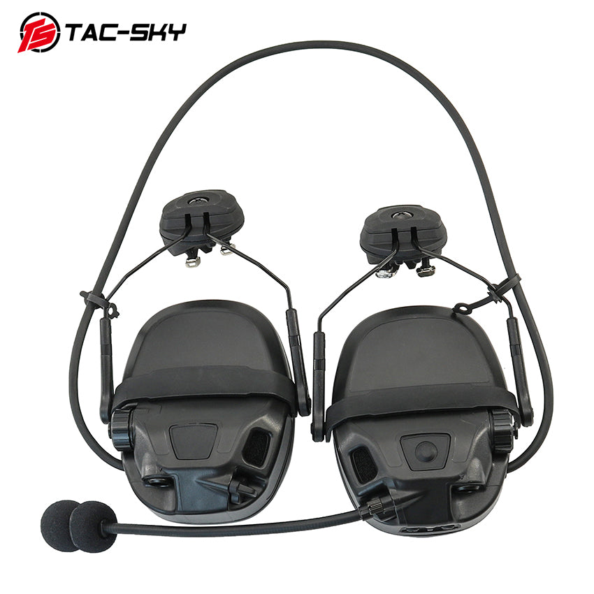Tactical Helmet Headset Adapter Mount, Compatible with AMP Headset for M-LOK Helmet Rails