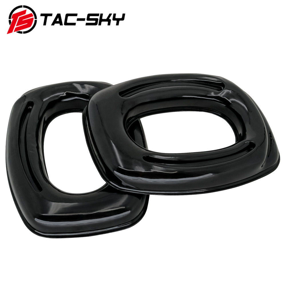 TS TAC-SKY Gel Ear Pads Earmuffs Compatible with Howard Tactical Earphones