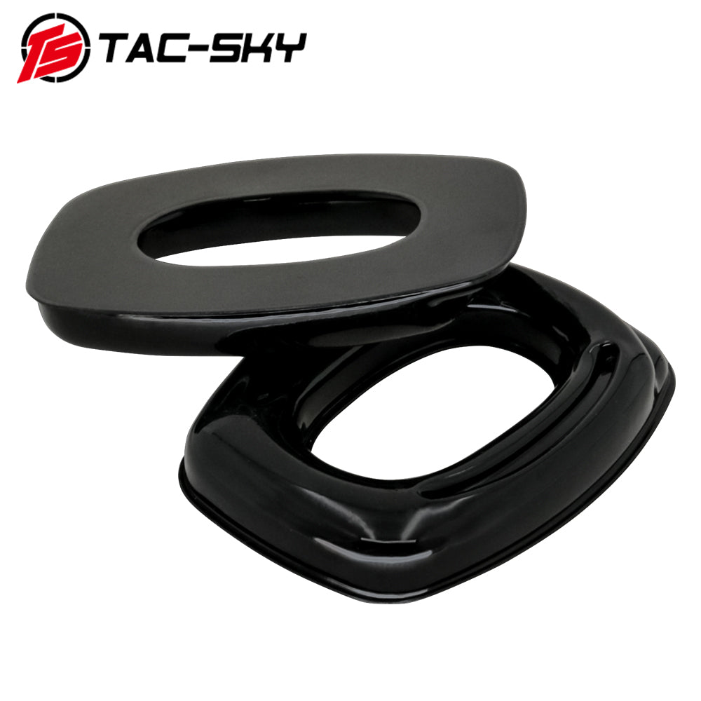 TS TAC-SKY Gel Ear Pads Earmuffs Compatible with Howard Tactical Earphones