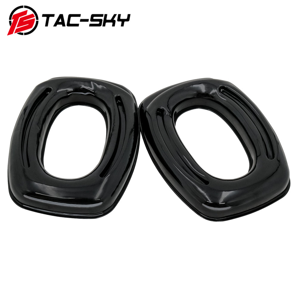 TS TAC-SKY Gel Ear Pads Earmuffs Compatible with Howard Tactical Earphones