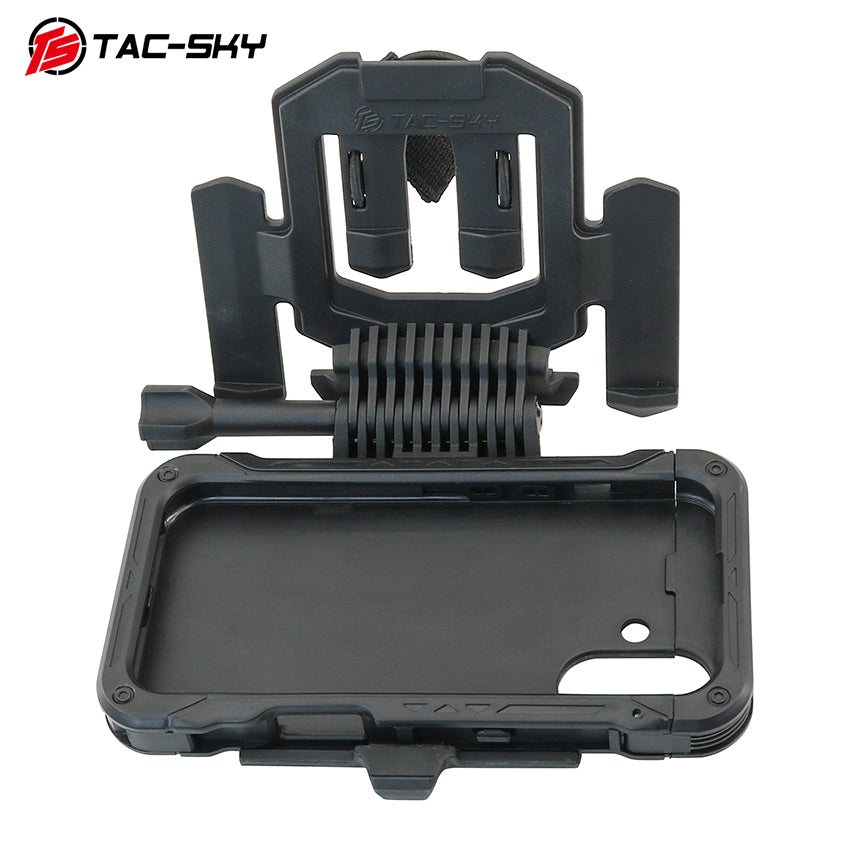 TAC-SKY Tactical MOLLE Vest Phone Mount (for iPhone 16), Ideal for Tactical Navigation