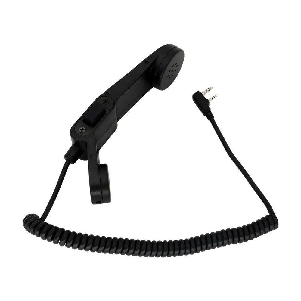 TAC-SKY PTT H250 PTT Walkie-Talkie Ptt 2-Pin K-Plug Hand-Held Speaker Microphone Can Also Be Worn