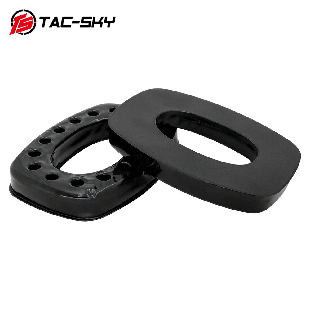 TAC-SKY Tactical Headset Silicone Ear Cushions, Compatible with Howard Wright Headsets Porous, Breathable Design