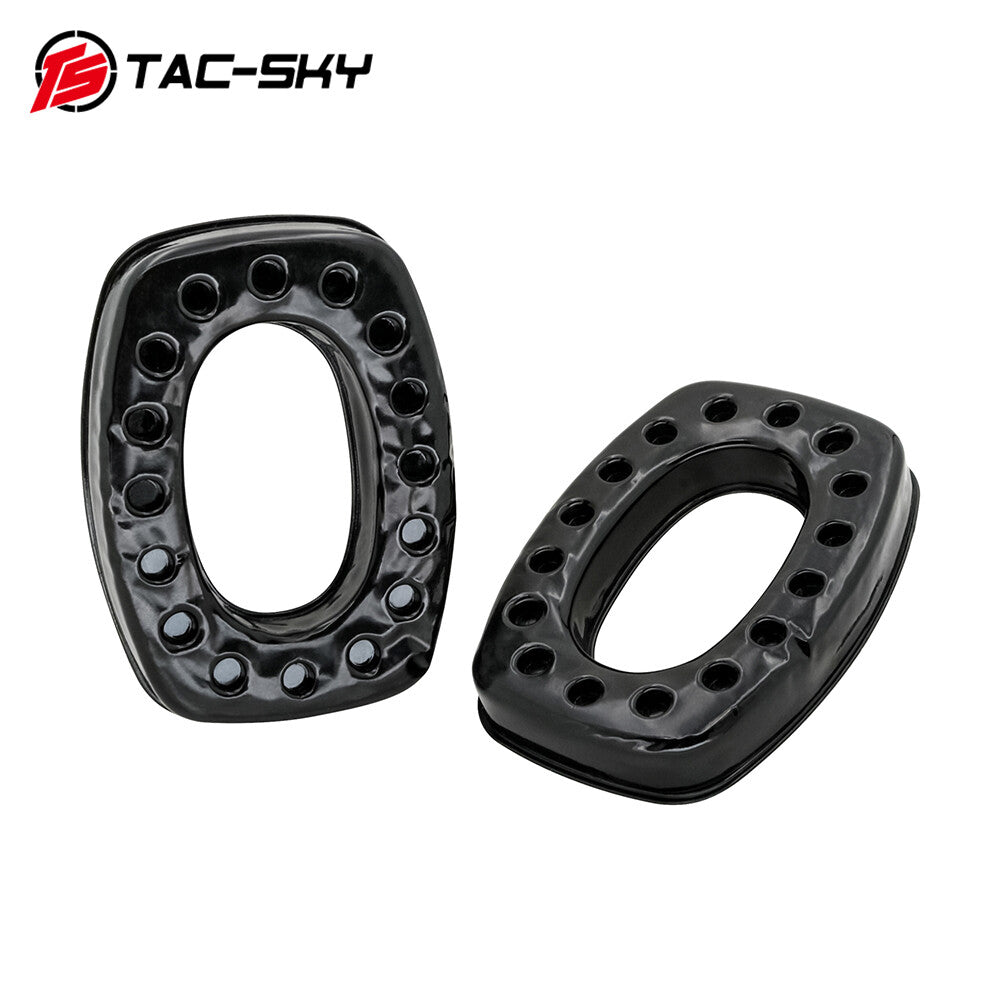 TAC-SKY Tactical Headset Silicone Ear Cushions, Compatible with Howard Wright Headsets Porous, Breathable Design