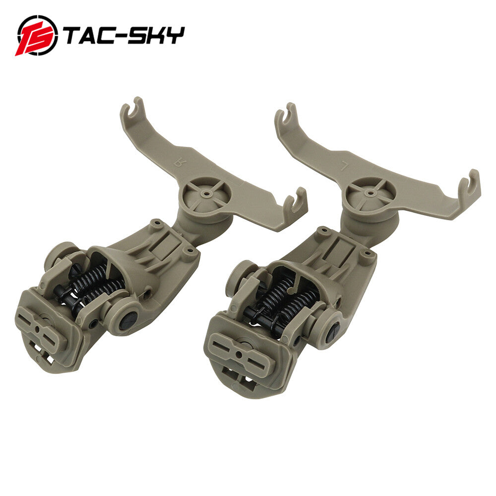 TAC-SKY Tactical Headset Helmet Adapter for WENDY Rail Compatible with Walker's Razor Over-Ear Hearing Protection Devices