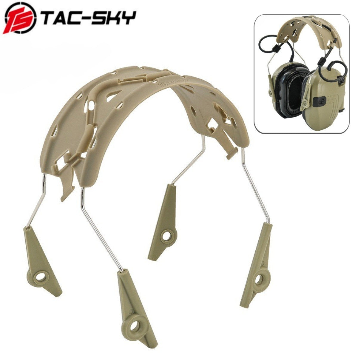 TAC-SKY Tactical Headband for Headphones Replacement Headband for Walker Headphones Shooting Ear Muffs