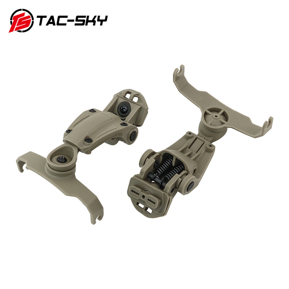 TAC-SKY Tactical Headset Helmet Adapter for WENDY Rail Compatible with Walker's Razor Over-Ear Hearing Protection Devices