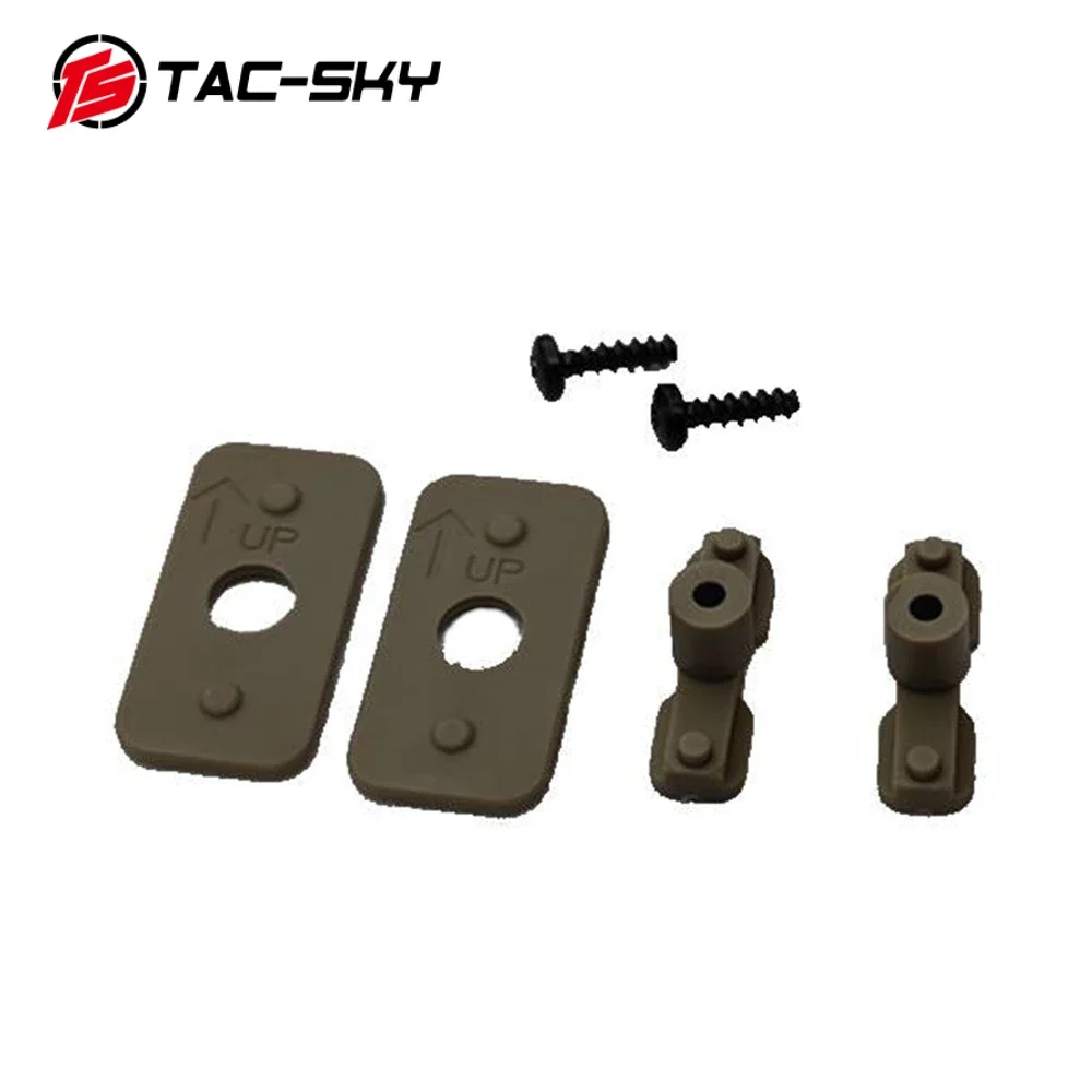 TAC-SKY Helmet Rail Adapters For Wendy / M-LOK Helmet Rails Lightweight Durable Tactical Accessories