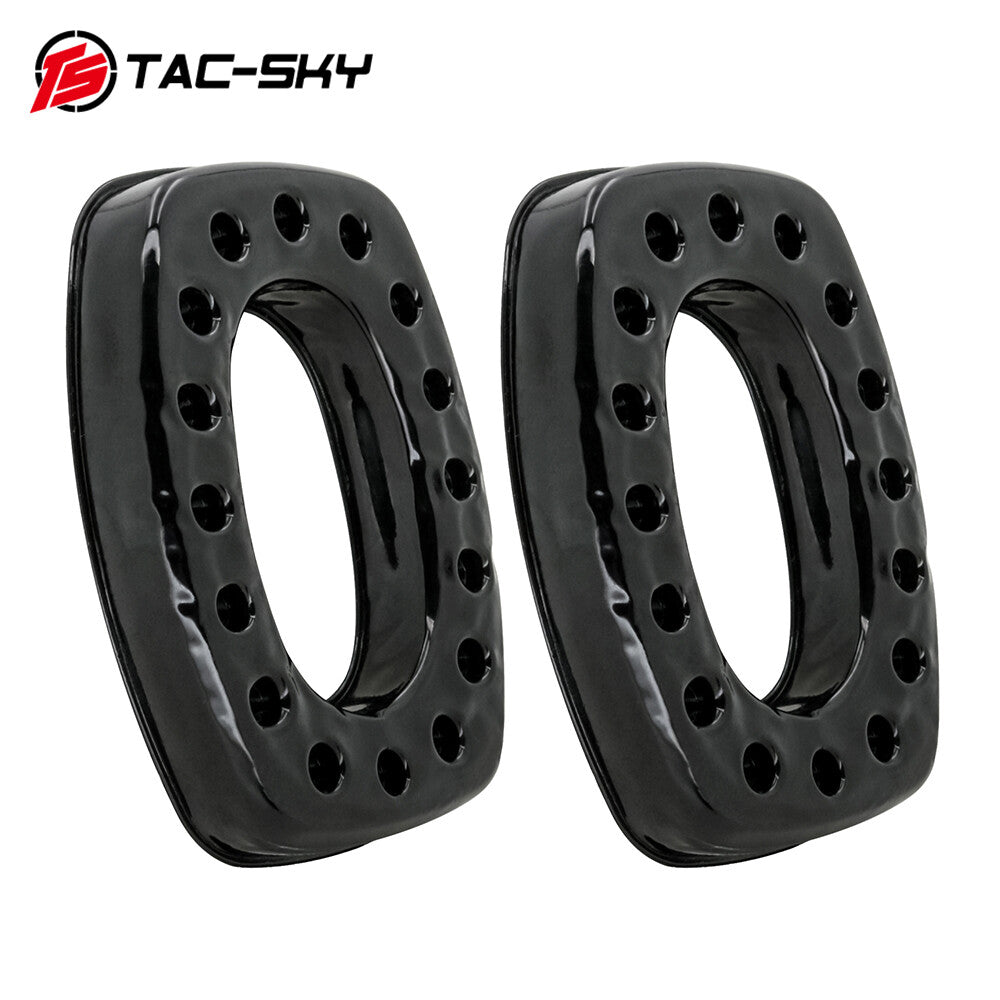 TAC-SKY Tactical Headset Silicone Ear Cushions, Compatible with Howard Wright Headsets Porous, Breathable Design
