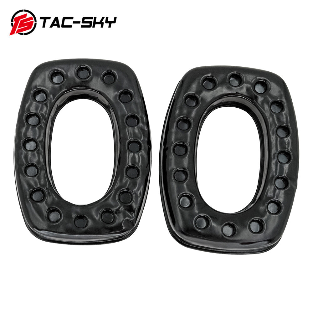TAC-SKY Tactical Headset Silicone Ear Cushions, Compatible with Howard Wright Headsets Porous, Breathable Design