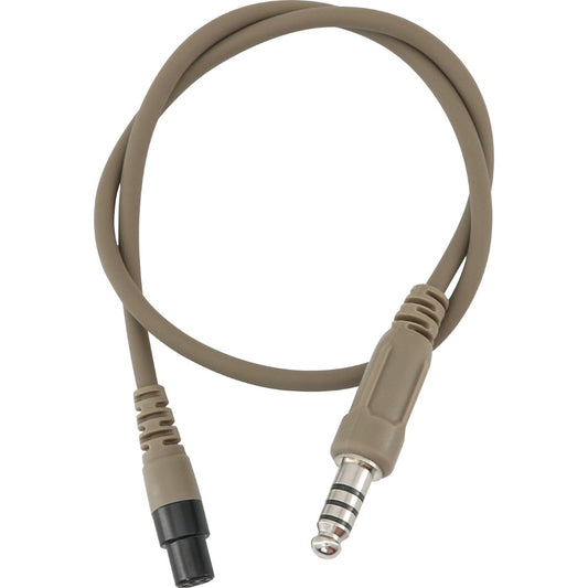 TAC-SKY Tactical AMP Single-Channel Cable for TAC-SKY AMP Headset Not Compatible with FCS AMP Headphones.