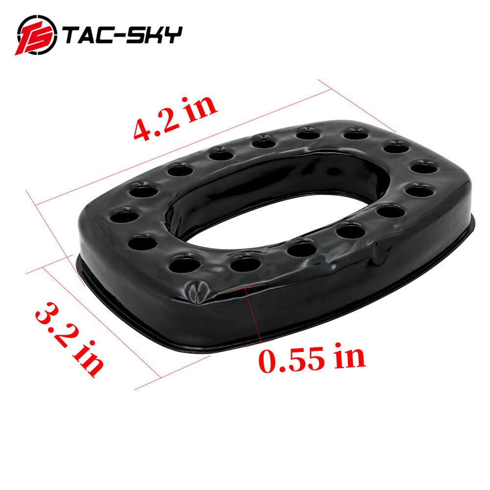 TAC-SKY Tactical Headset Silicone Ear Cushions, Compatible with Howard Wright Headsets Porous, Breathable Design