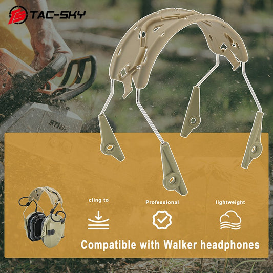 TAC-SKY Tactical Headband for Headphones Replacement Headband for Walker Headphones Shooting Ear Muffs