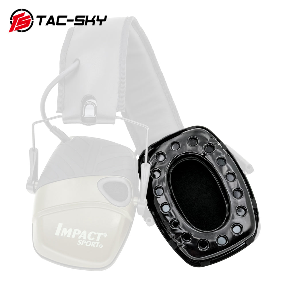TS TAC-SKY Headphone Accessory Silicone Earmuff Compatible with Howar Impact Sport Headset