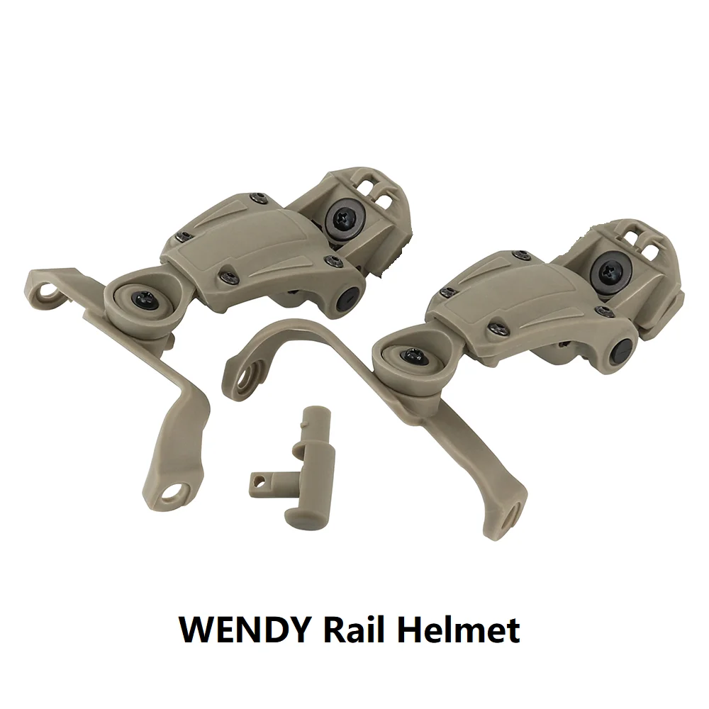 TAC-SKY Tactical Helmet Rail Adapter for ARC/WENDY/MTEK Rails for use with EARMOR M32-MOD3 / M32H-MOD3 Military Headphones