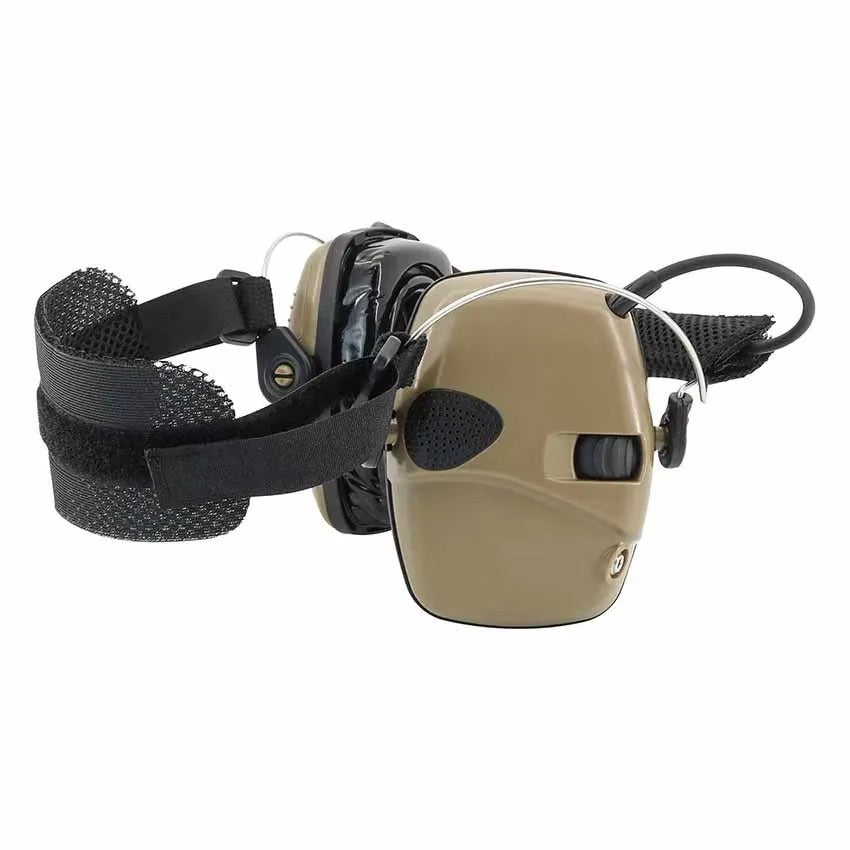 TAC-SKY Tactics Behind-the-neck Headband Headphones with Gel Ear Cushionsfor Outdoor Shooting