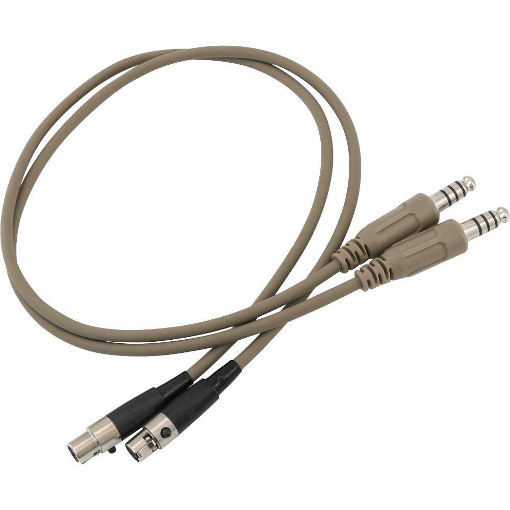 TAC-SKY AMP Dual Headset Adapter Cable—for TACSKY AMP Headphones Not Compatible with FCS AMP Headphones.