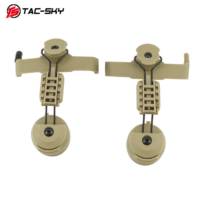 TAC-SKY Tactical Ops-Core ARC Helmet Rail Adapter Compatible with COMTA II/III/V Hearing Protection Headsets
