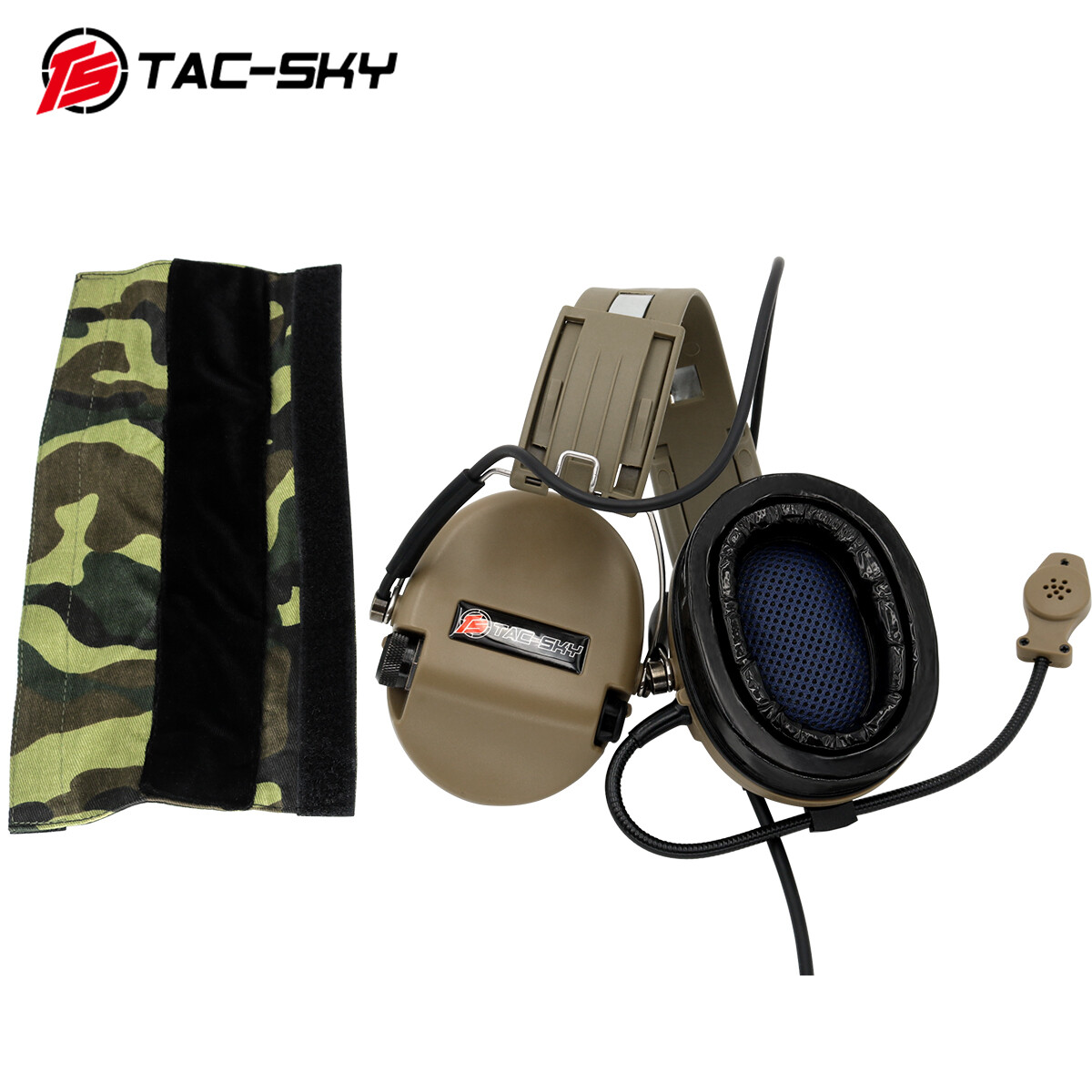TAC-SKY Tactical for SORDIN Electronic Shooting Earmuffs Outdoor Hearing Protection Silicone Ear Cushions Sordin IPSC Ear Muffs