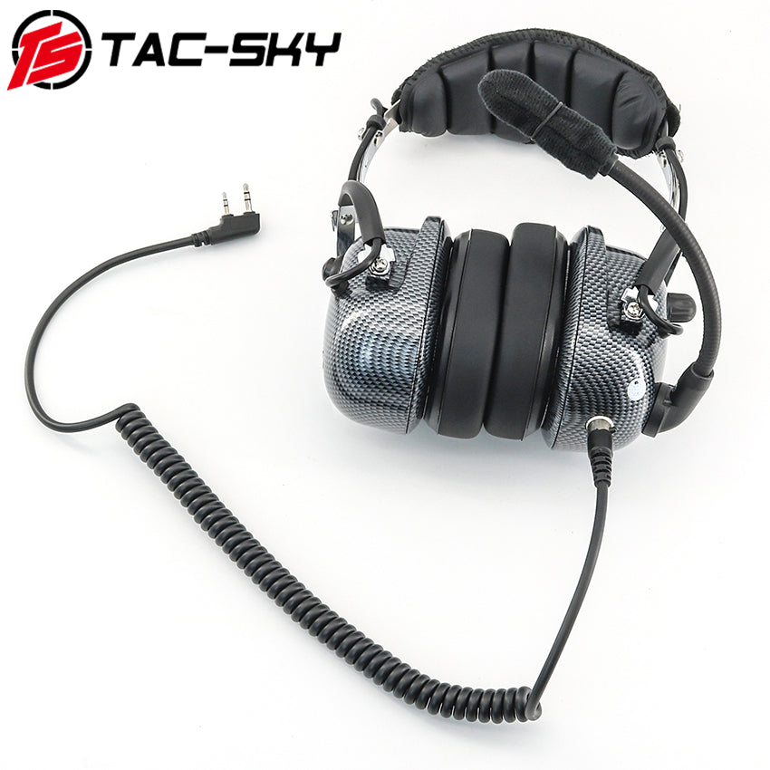 TS TAC-SKY 5 Pin toK-Plug 2 PIN Cord Cable Compatible with Baofen Handheld Radios and Headphones