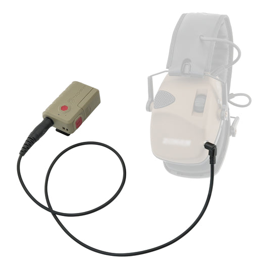 TAC-SKY Tactical Headset Bluetooth 3.5mm plug PTT Adapter & U-174 NATO/Military to Civilian Wiring Adapter For Sordin/Howard/TAC300