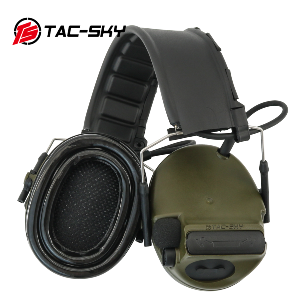 TAC-SKY Tactical Electronic Shooting Ear Muffs for COMTA V XPI Silicone Edition  Headset