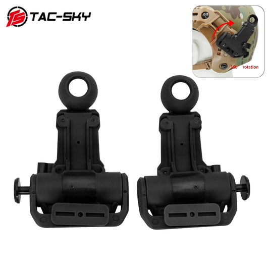TAC-SKY Tactical M-LOK Rail Adapter, Compatible with RAC Headset for MTEK-FLUX Helmets (M-LOK rails) Designed for Airsoft.