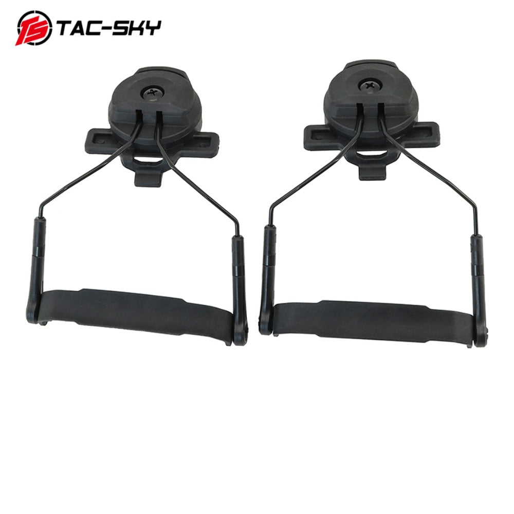 TAC-SKY Tactical Helmet Headset Mount for AMP Communication Headsets Fits Wendy 3.0 Helmet Rail