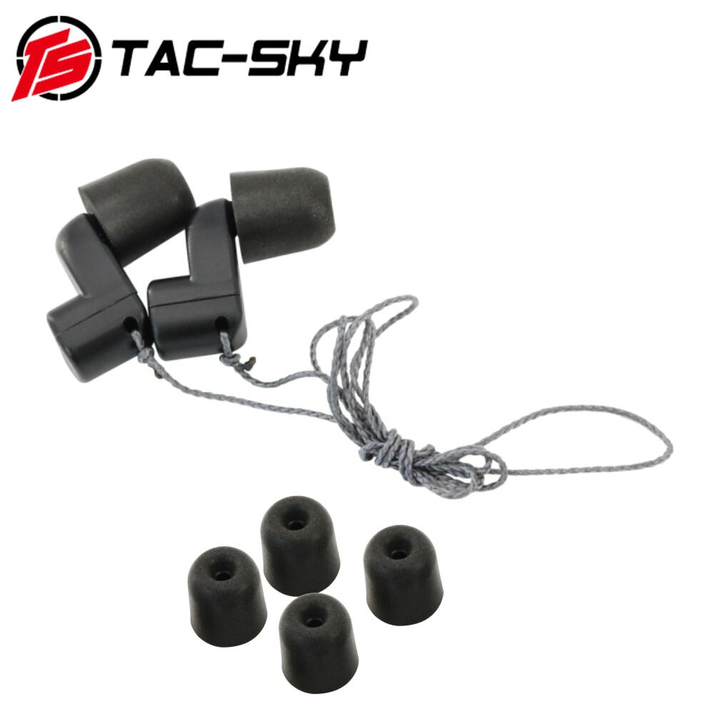 TAC-SKY Tactical NFMI Near Field  Near Field  Induction Earplugs, Compatible with NFMI AMP Tactical Headset