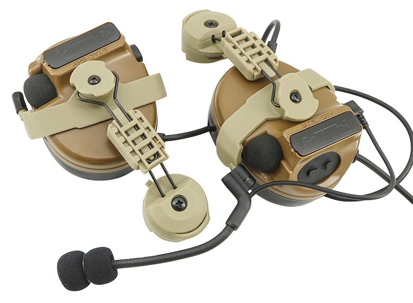 TAC-SKY Tactical Ops-Core ARC Helmet Rail Adapter Compatible with COMTA II/III/V Hearing Protection Headsets