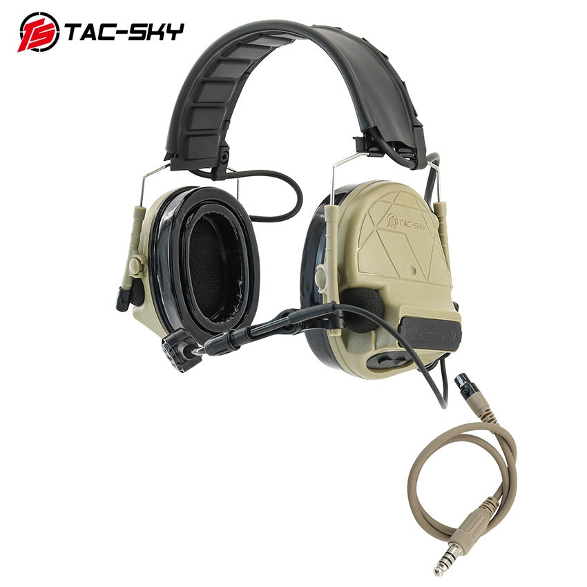 TAC-SKY Tactical for C5 PRO 2.0 Headphones with Detachable Headband, Ideal for Hunting and Shooting