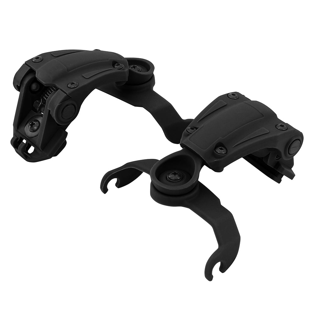 TAC-SKY Tactical Headset Helmet for M-LOK Rail Adapter for Howard Leight Impact Sports Earmuffs Hearing Protection Shooting earphon