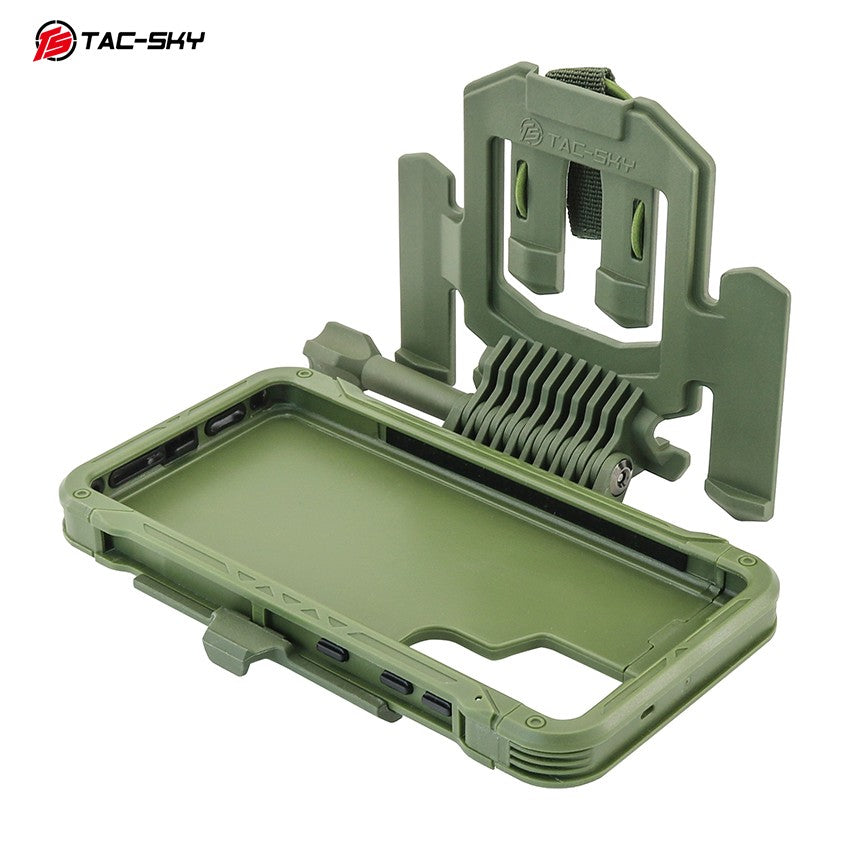 TAC-SKY Tactical MOLLE Chest Phone Mount—Foldable Phone Mount for Samsung Galaxy S26 Ultra