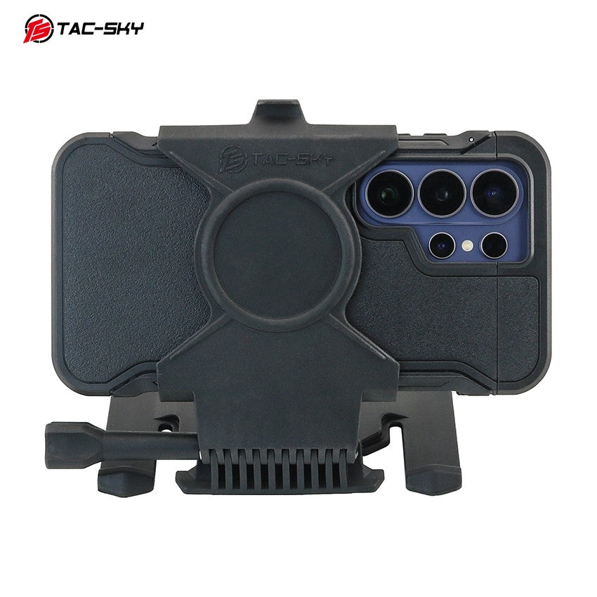 TAC-SKY Tactical MOLLE Chest Phone Mount—Foldable Phone Mount for Samsung Galaxy S26 Ultra