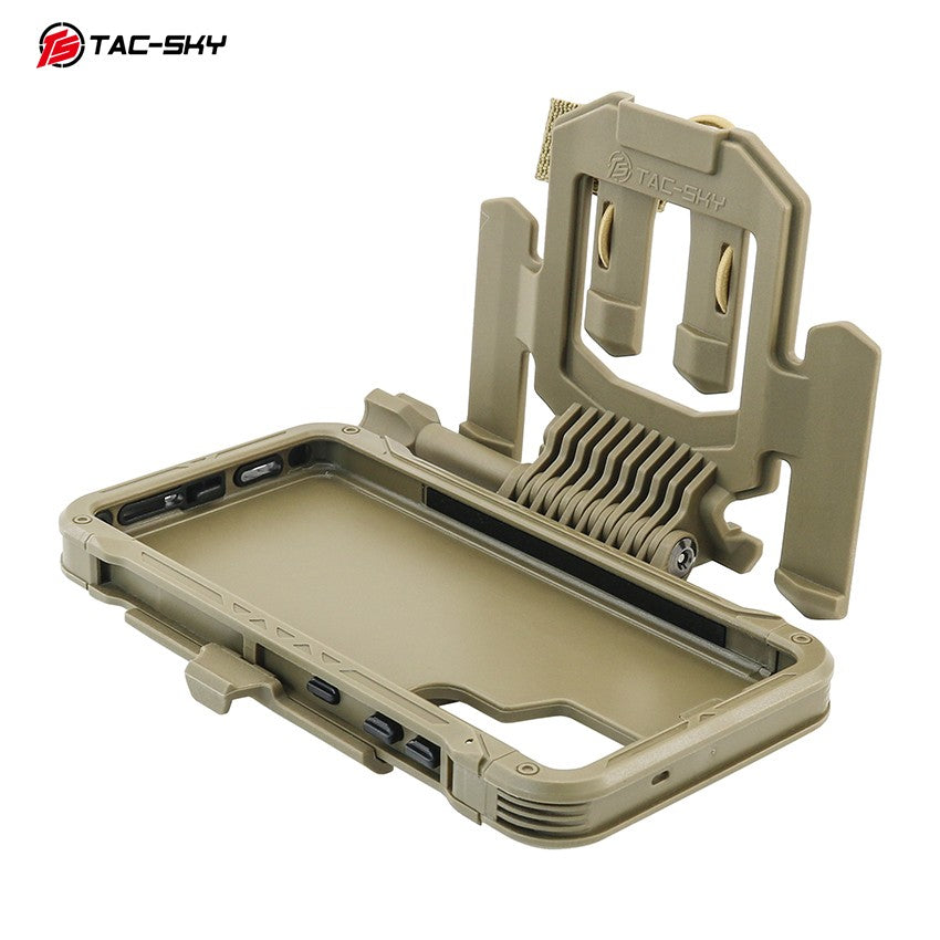 TAC-SKY Tactical MOLLE Chest Phone Mount—Foldable Phone Mount for Samsung Galaxy S26 Ultra