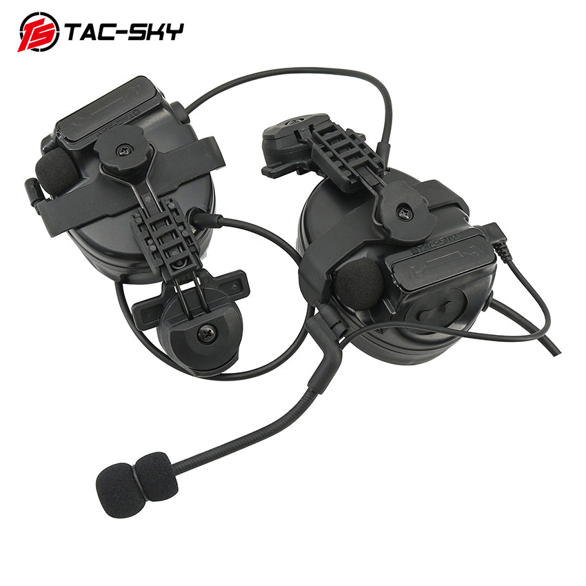TAC-SKY Tactical Wendy 3.0 Helmet Rail Adapter Compatible with COMTA II/III/V Noise-Canceling Headset