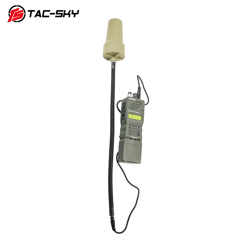 TAC-SKY Tactical Outdoor Antenna Cylinder Protective Housing Assembly with BNC Cable Set
