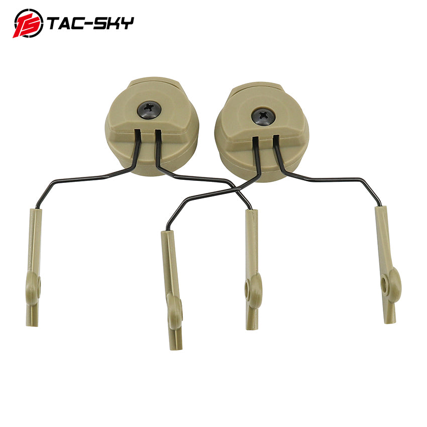 TAC-SKY Tactical for MLOK Helmet Headset Mount Compatible with Walker Razor Electronic Noise-Canceling Earmuffs