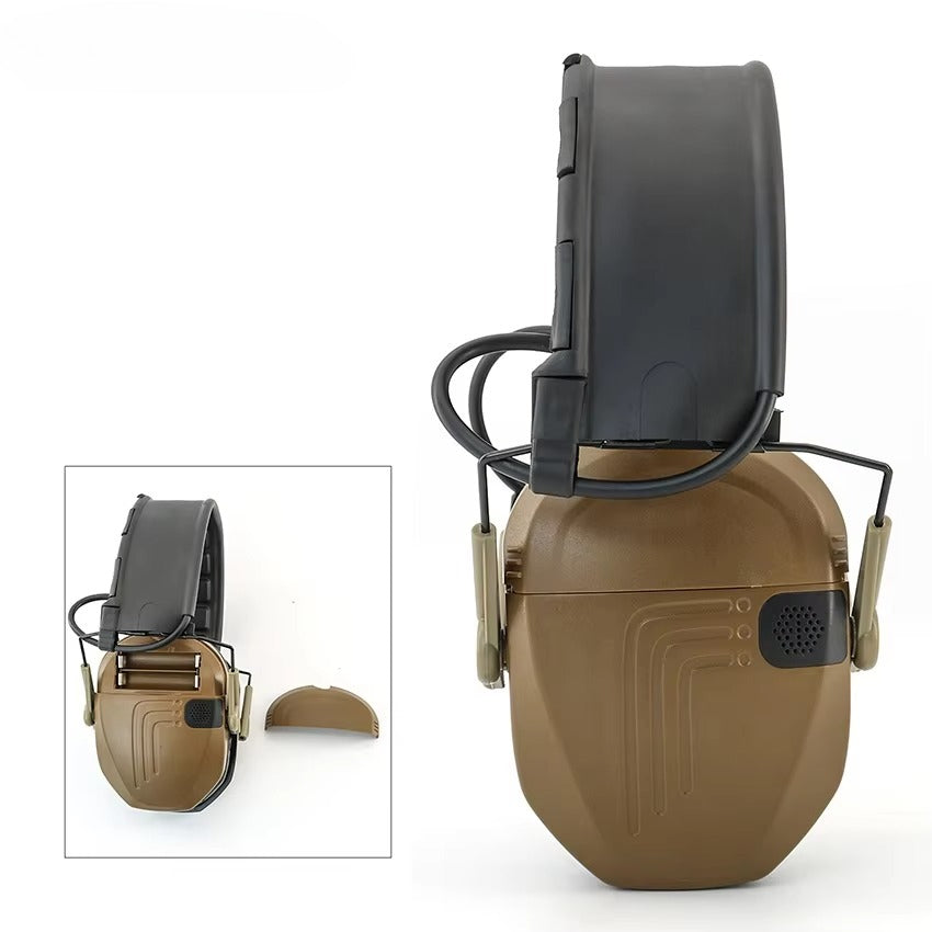 TAC-SKY Tactical Headset Electronic Shooting Earmuffs Hearing Protection Headphone NRR 23dB Noise Cancelling Airsoft Hunting