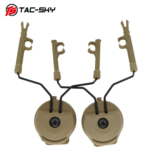 TAC-SKY Tactical Helmet for Fast Ops Core Helmet Rail Adapter Compatible with Comta I, II, III, IV, and XIP headsets
