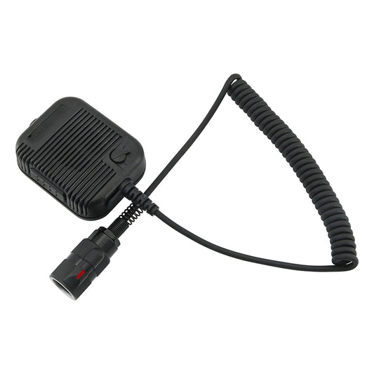 TS TAC-SKY 6 Pin PTT Adapter Handheld Microphone Shoulder Speaker Compatible with PRC152/163 Two Way Radio