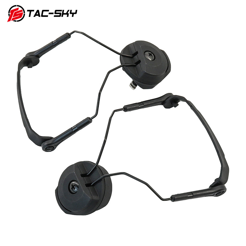 Tactical Helmet Headset Adapter Mount, Compatible with AMP Headset for M-LOK Helmet Rails