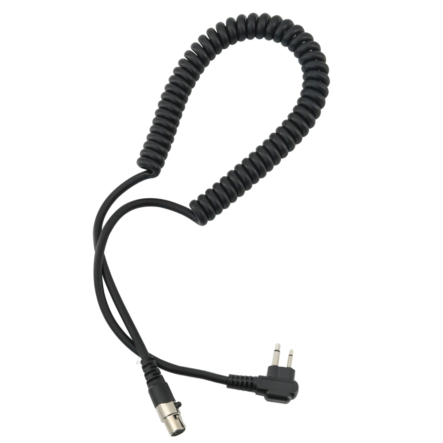 TS TAC-SKY Coil Cord Cable 5 Pin PLug to M 2 Pin Plug Compatible with Motorola Radios GP2000/GP2100 & HYT TC-500 Headphone