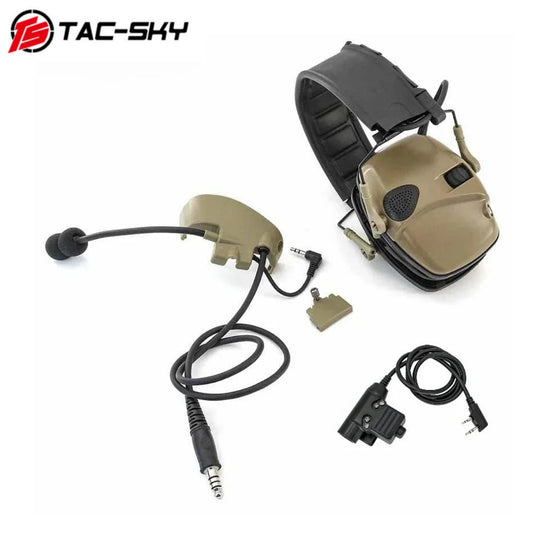 Tactical for TCIHEADSET Electronic Sound-Capturing Headphones, with a brand-new headband and gel ear cushions