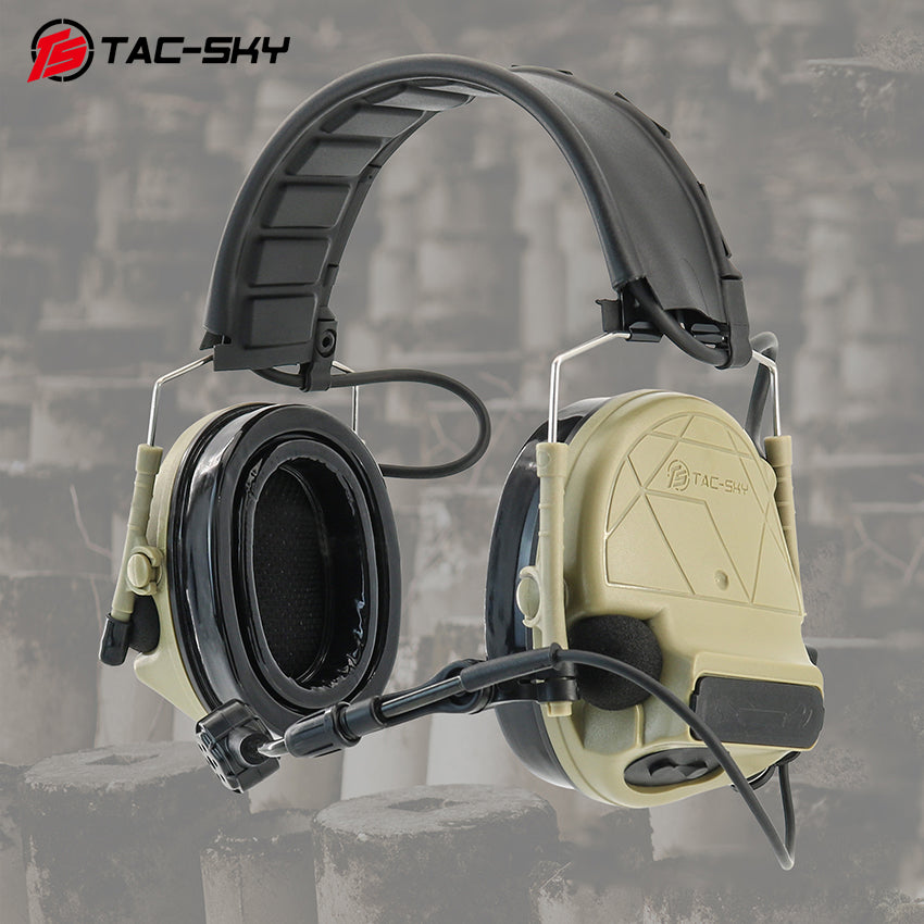 TAC-SKY Tactical for C5 PRO 2.0 Headphones with Detachable Headband, Ideal for Hunting and Shooting